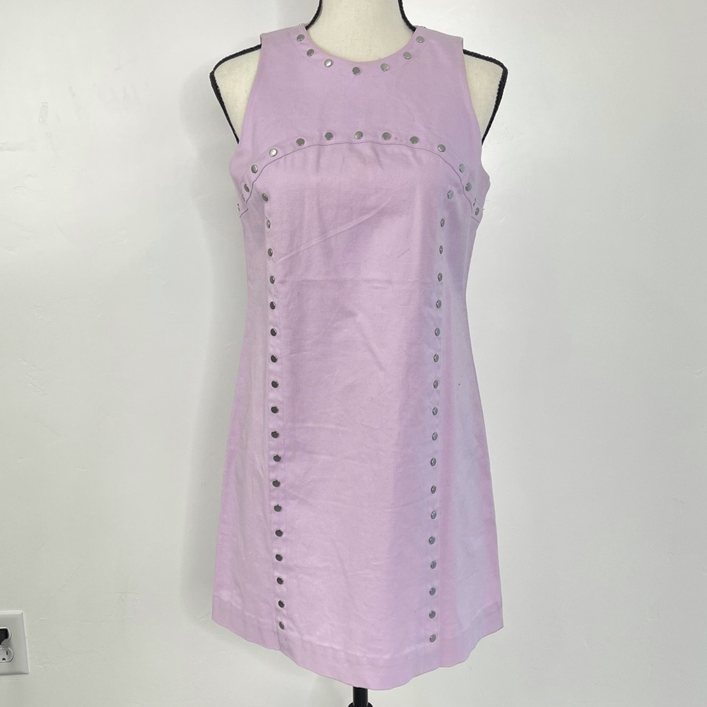 Kate Spade Sleevless Lilac Studded Mini Dress Size 6